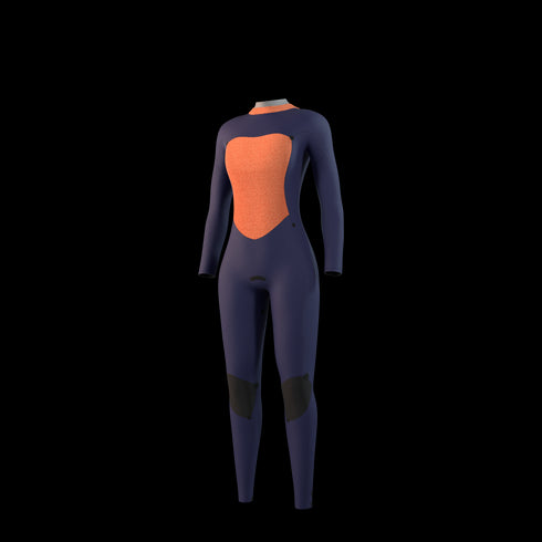 Mystic - Star FullSuit 5/3mm Bzip Frauen - 2025 - Schwarz